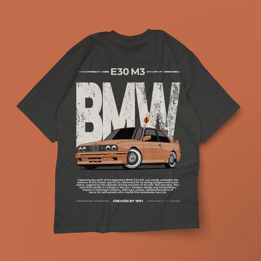 E30 M3 Shirt - Vintage Black - Created By 1991 - Apparel