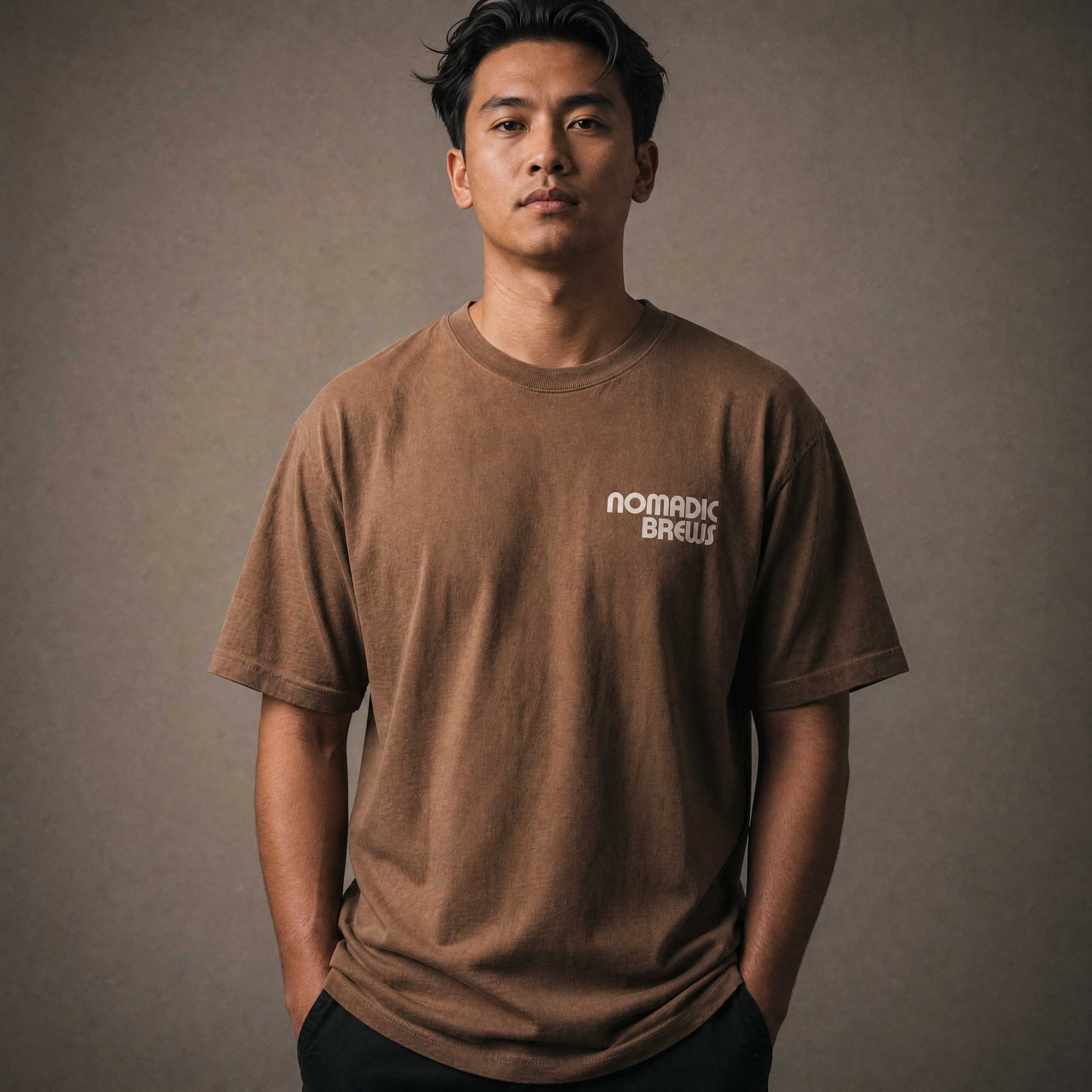 Nomadic Brews - Pit Stop for Pour Overs - Created By 1991 - Apparel