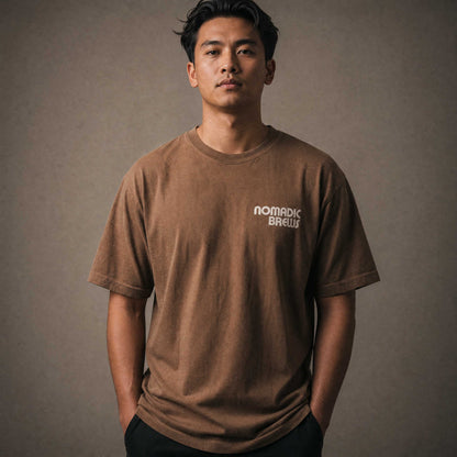 Nomadic Brews - Pit Stop for Pour Overs - Created By 1991 - Apparel