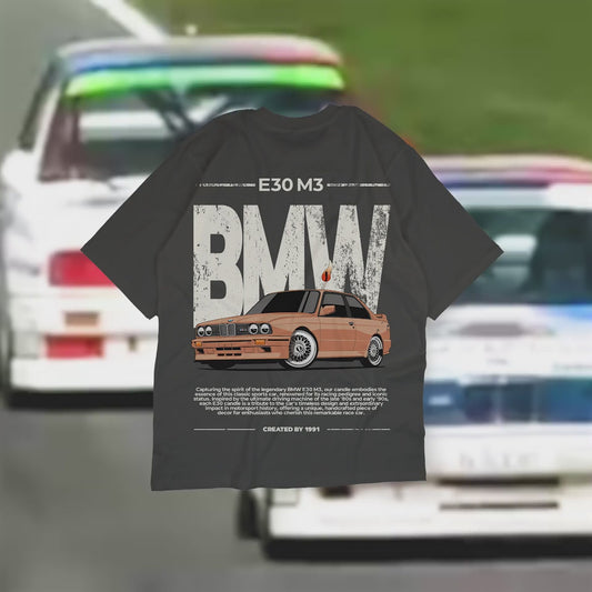 E30 M3 Shirt - Vintage Black