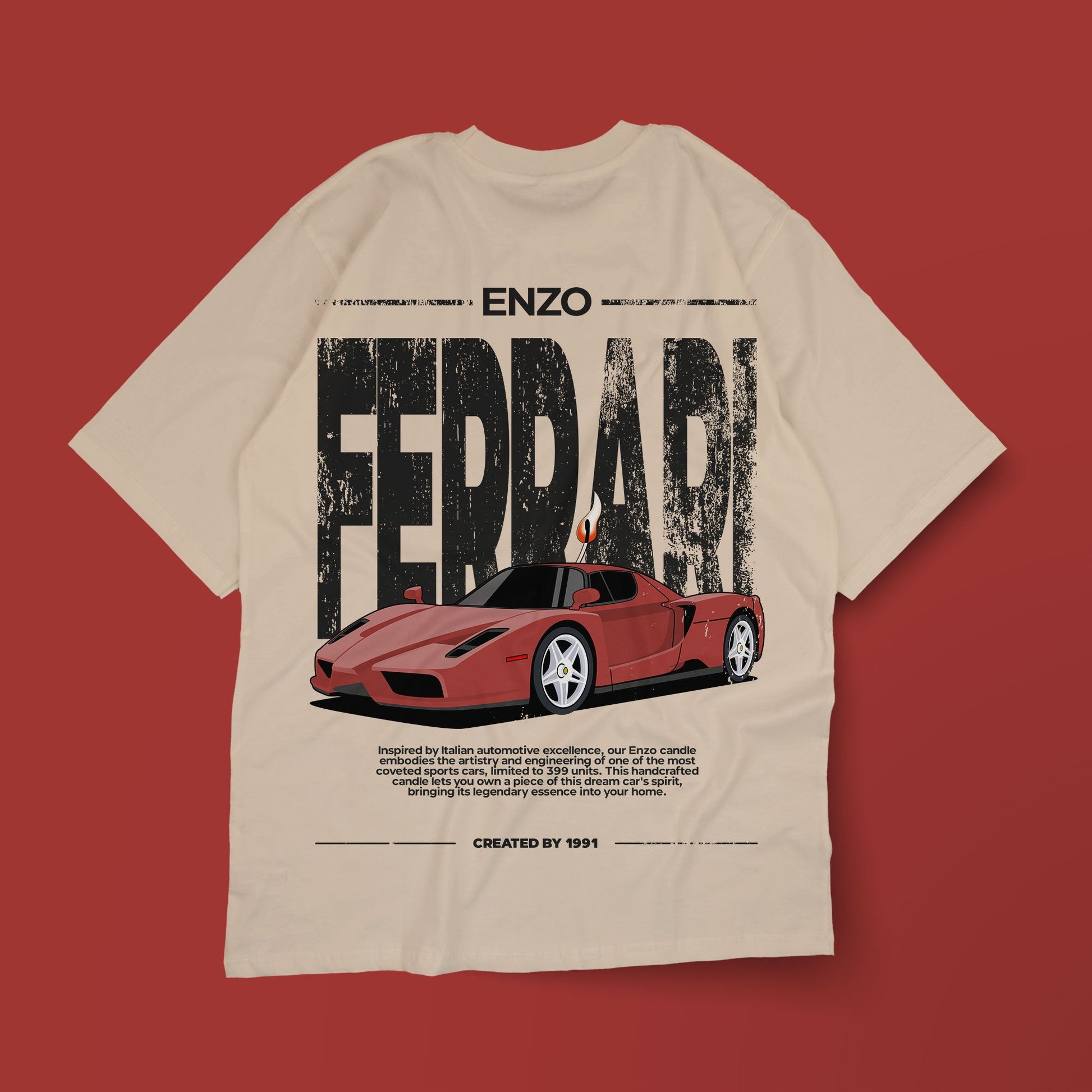 Enzo Shirt - Ivory - Created By 1991 - Apparel