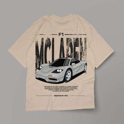 F1 Shirt - Ivory - Created By 1991 - Apparel