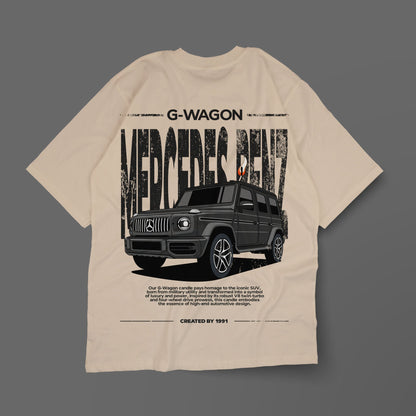 G-Wagon Shirt - Ivory - Created By 1991 - Apparel