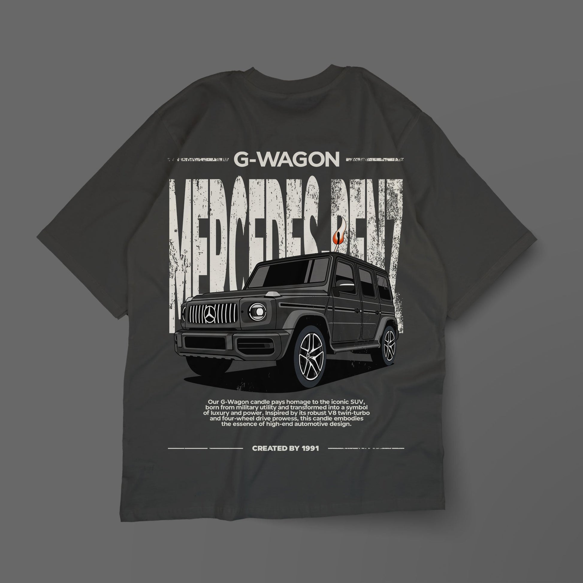 G-Wagon Shirt - Vintage Black - Created By 1991 - Apparel
