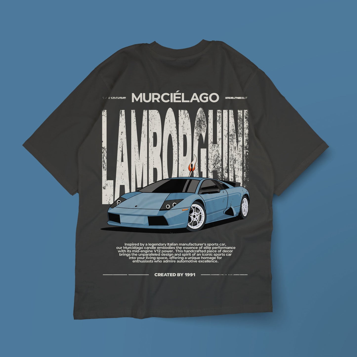 Murciélago Shirt - Vintage Black - Created By 1991 - Apparel